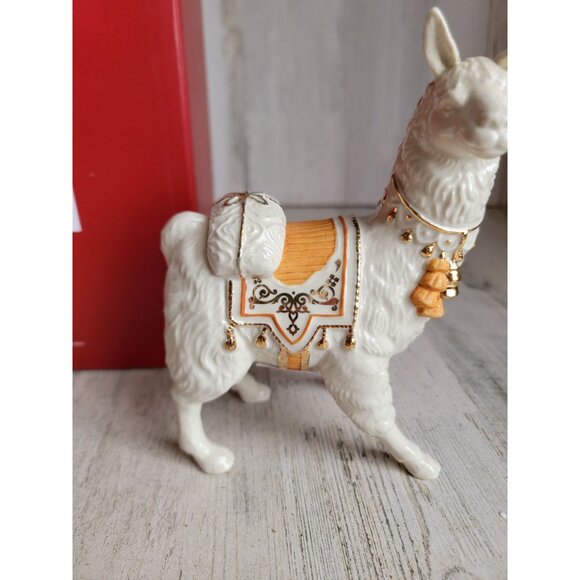 Lenox NEW llama nativity first blessing animal Xmas figure - Picture 3 of 7